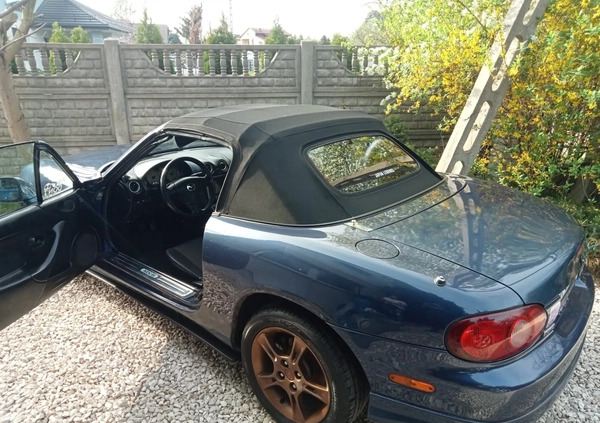 Mazda MX-5 cena 25000 przebieg: 212369, rok produkcji 2001 z Warszawa małe 79